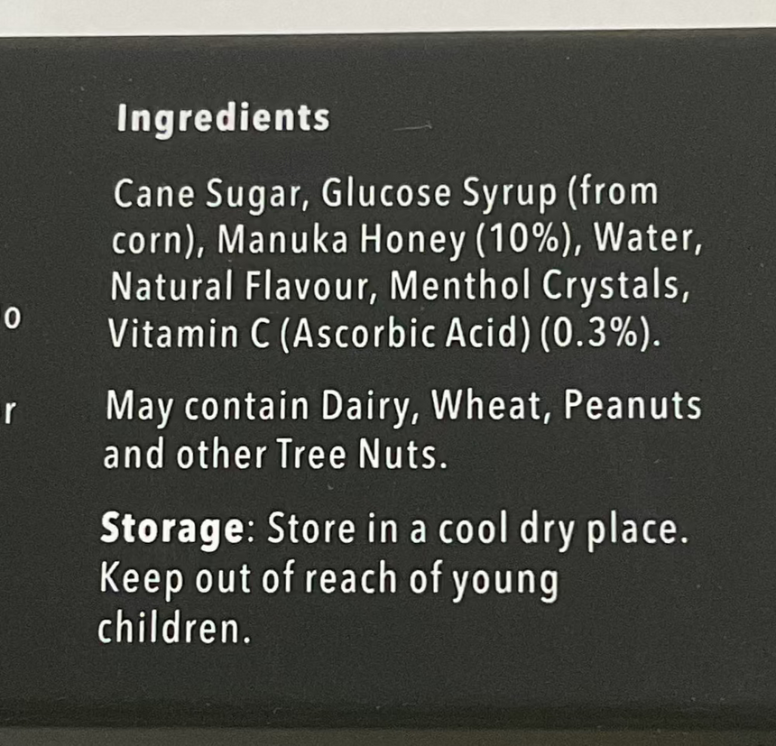 The Honeyman 天然檸檬蜂蜜喉糖 Hard Candies The Honeyman 