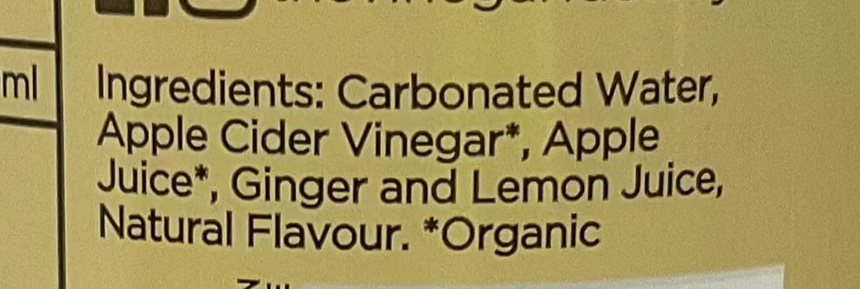 Bruno's 薑檸醋飲 Carbonated Drinks Bruno's 