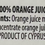 Fan 100%天然橙汁 Juice Fan 