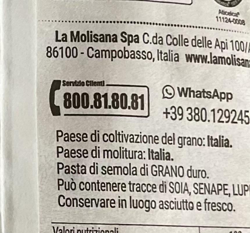 La Molisana 通心粉#31 Pasta La Molisana 