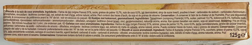 Carrefour 椰子餅乾 Sweet Crackers Carrefour 