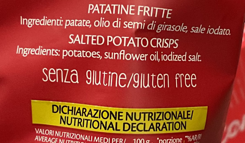 SALATI PREZIOSI 經典原味薯片 Potato Crisps SALATI PREZIOSI 