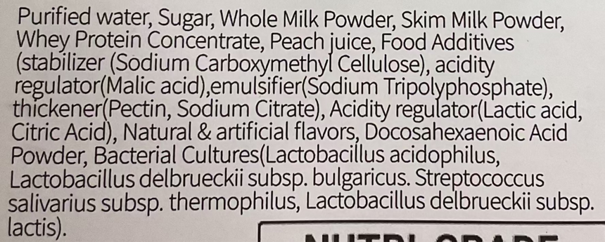 Viloe Life 蜜桃味乳酸菌飲品 Dairy Drinks Viloe Life 