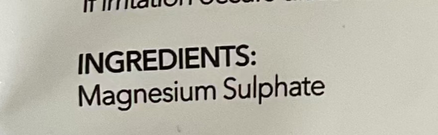 Elysium Spa 原味天然瀉鹽 Body Treatments Elysium Spa 