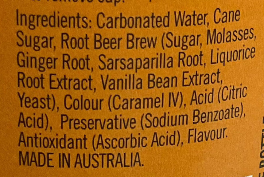 Bundaberg 沙士梳打 Carbonated Drinks Bundaberg 