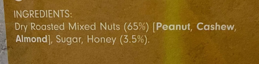 The Happy Nut 蜂蜜香烤混堅果桶 Nuts & Seeds The Happy Nut 