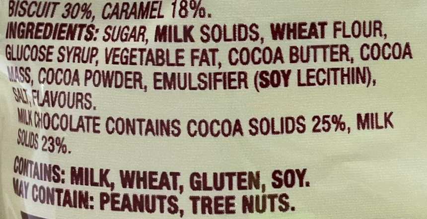 PODS 焦糖朱古力餅乾 * Chocolate Coated Biscuits PODS 