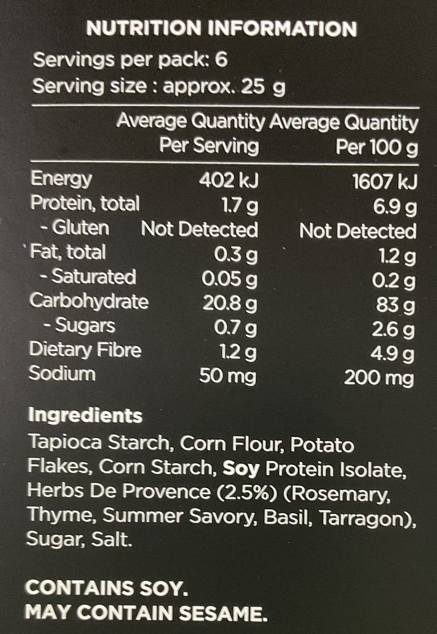 Simply Wize 普羅旺斯香草脆餅 Savoury Crackers Simply Wize 