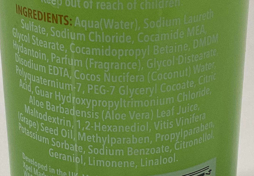 XHC 蘆薈保濕洗髮露 Shampoos & Conditioners XHC 