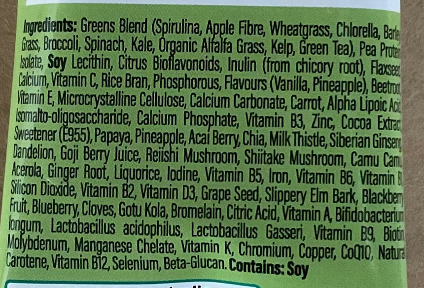 Life Botanics 即沖活力纖維綠粉 Other Supplements Life Botanics 