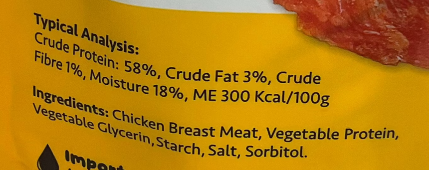 Pups in the Pantry 純天然雞胸肉柳(狗) Pets Meals Pups in the Pantry 