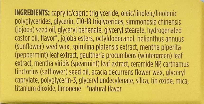 Burt's Bees 天然薄荷礦物唇膜 Lip Care Burt's Bees 