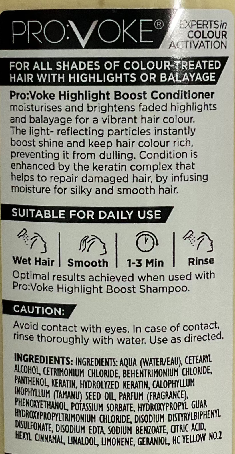 PRO:VOKE 染髮修復護髮素 Shampoos & Conditioners PRO:VOKE 