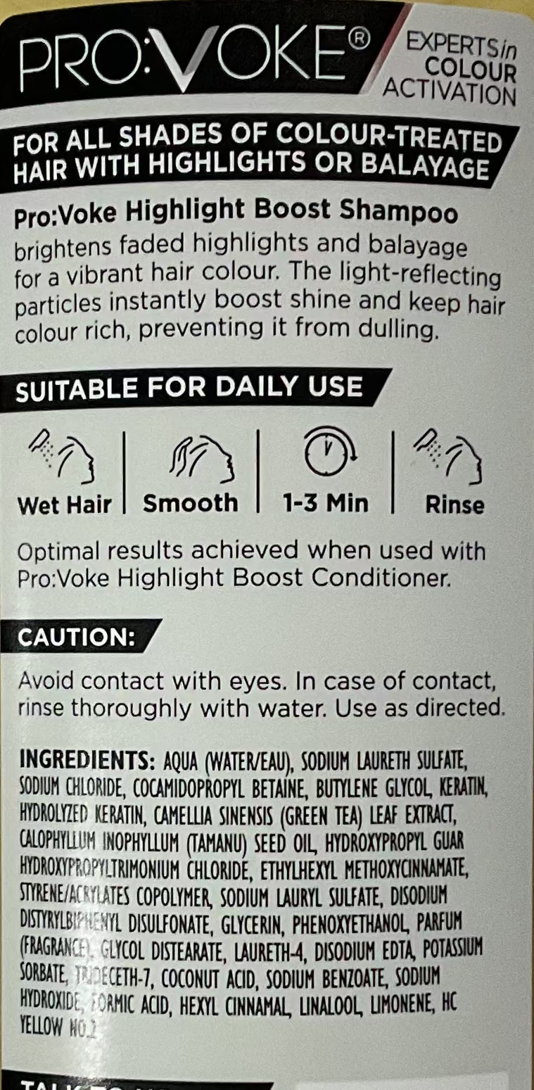 PRO:VOKE 染髮修復洗髮精 Shampoos & Conditioners PRO:VOKE 