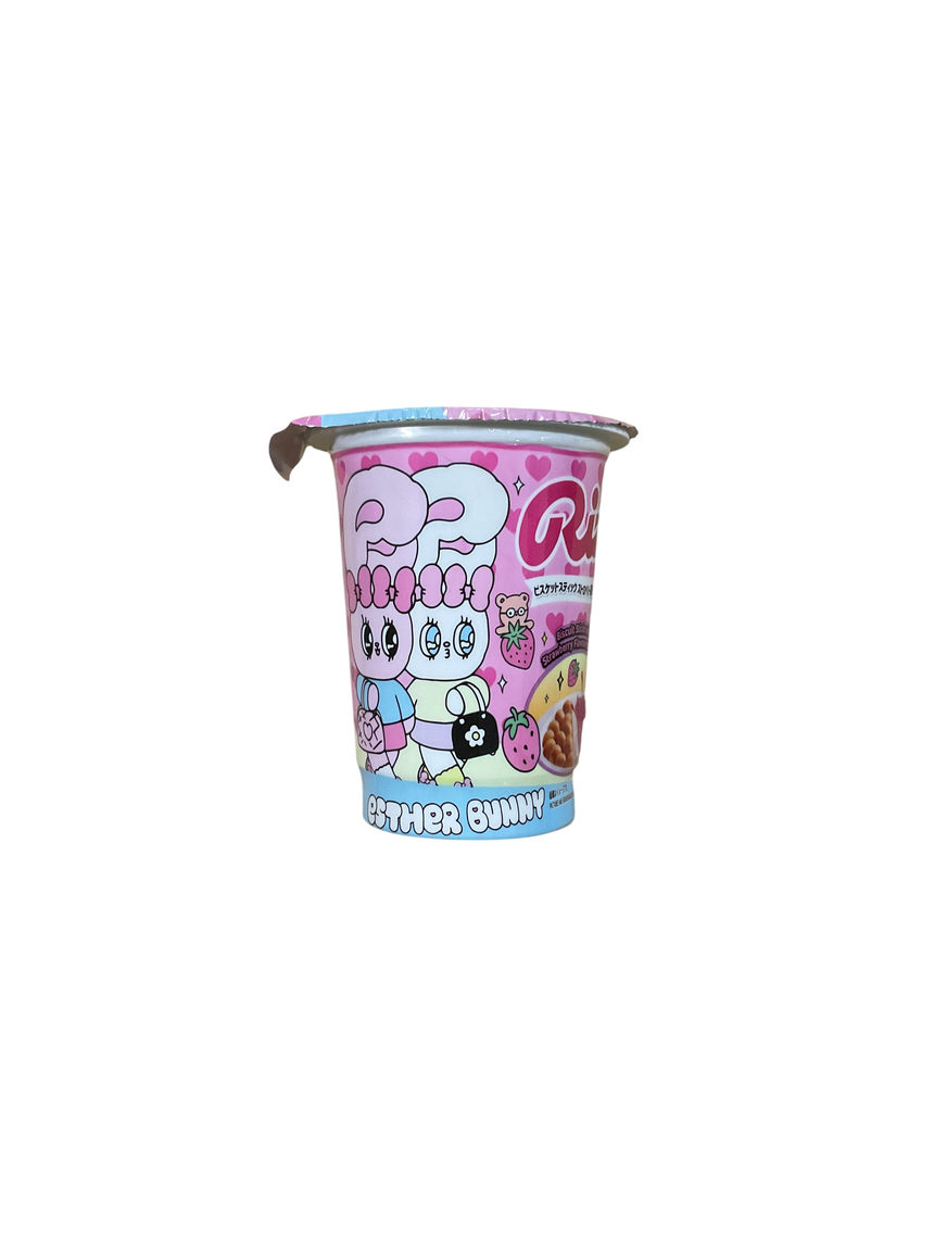 Ajitenka 士多啤梨餅乾條杯 Sticks & Pretzels Ajitenka 
