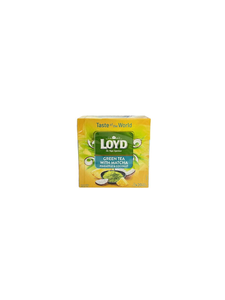 Loyd 菠蘿椰子綠茶茶包 Tea Powder Loyd 