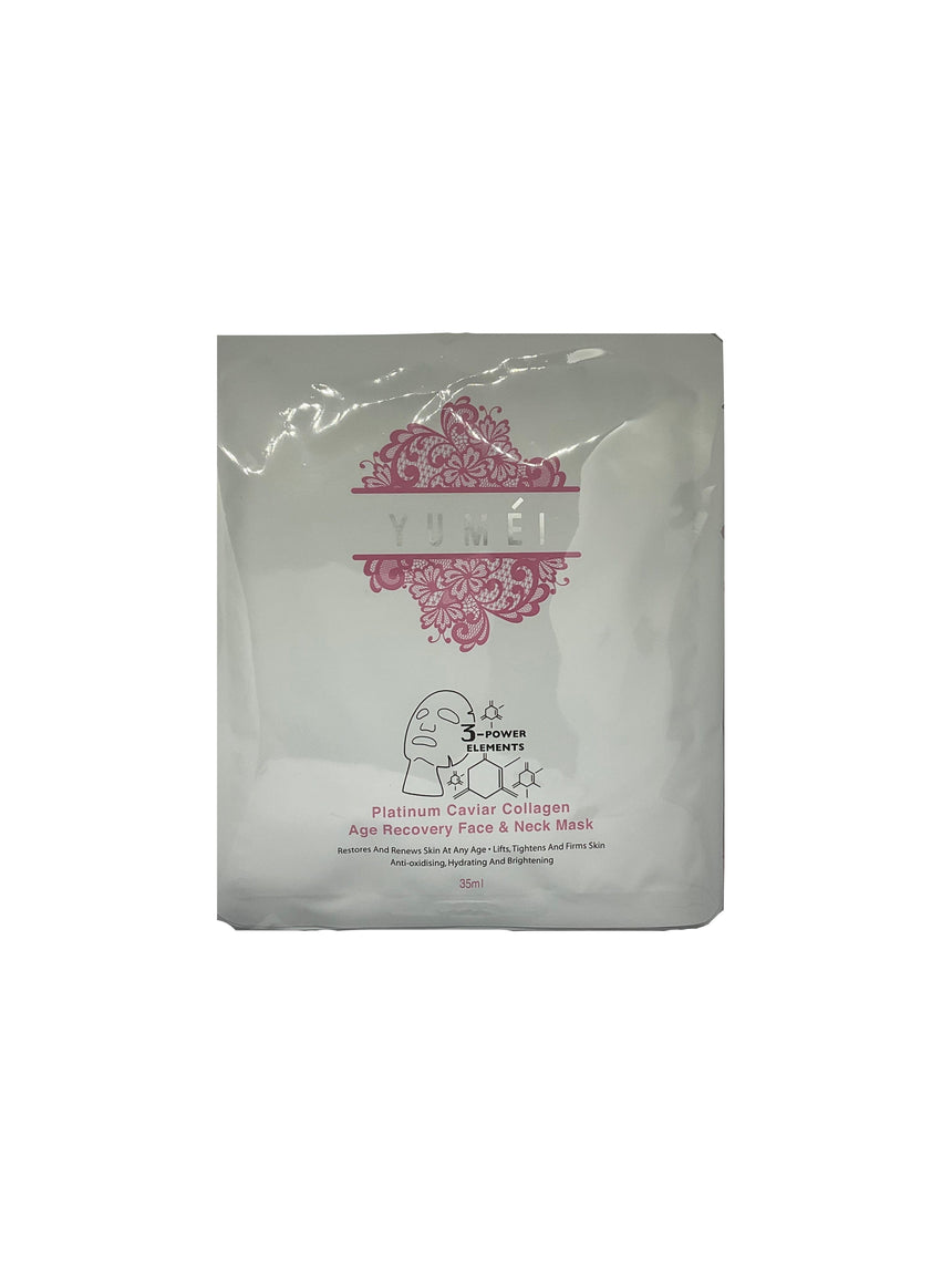 YUMEI 魚子膠原面頸膜6入 Masks YUMEI 