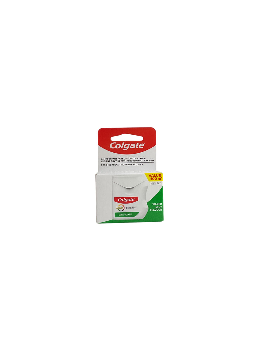 Colgate 全效薄荷含蠟牙線100m Oral Care Colgate 
