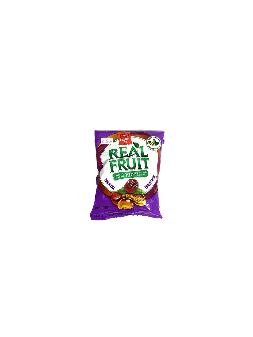 Real Fruit 純素熱帶水果軟糖 Chewy Candies Real Fruit 