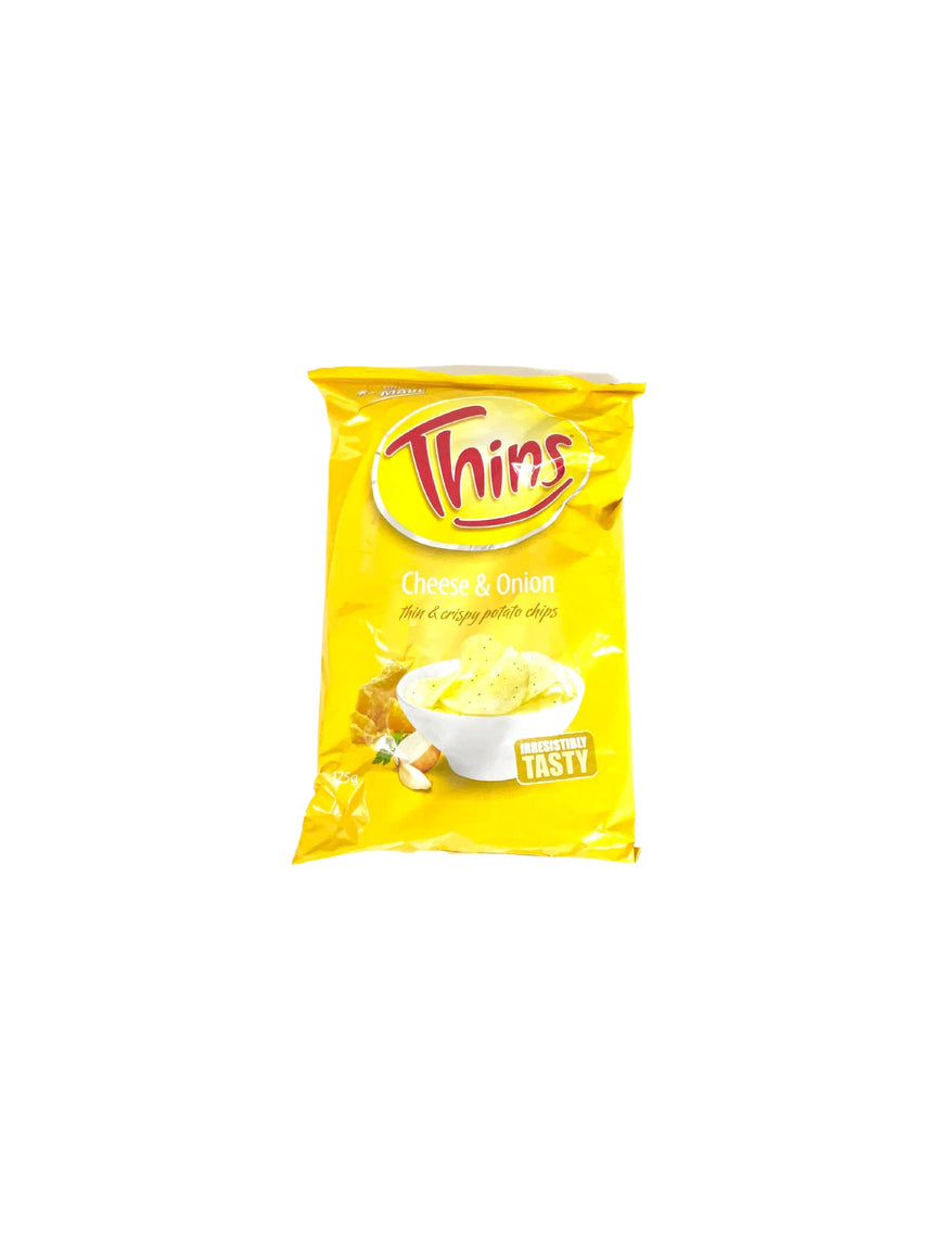 Thins 無麩洋蔥芝士薯片 Western Snacks Thins 