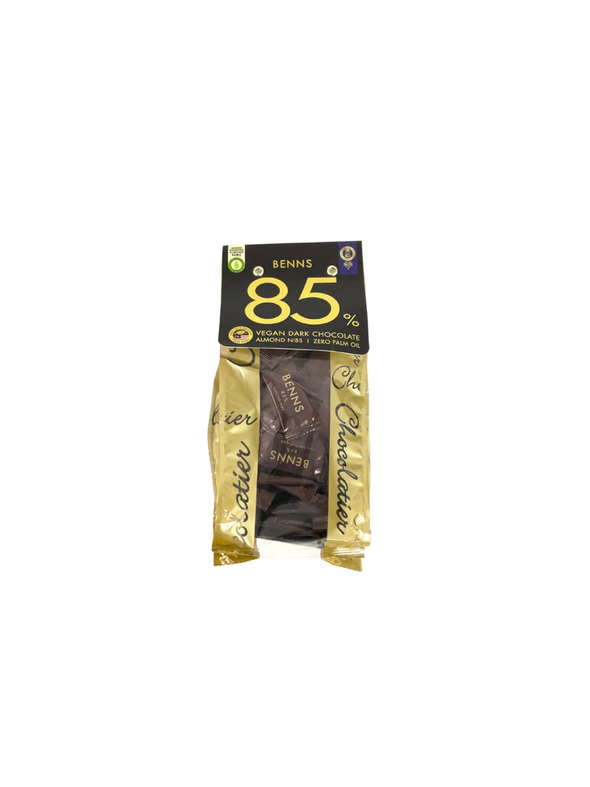 Benns 85% 素食杏仁黑朱古力 Chocolates Benns 