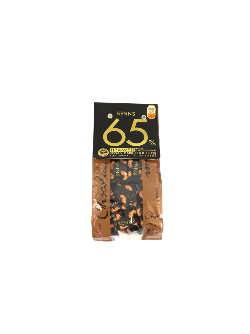 Benns 65% 素食腰果黑朱古力 Chocolates Benns 