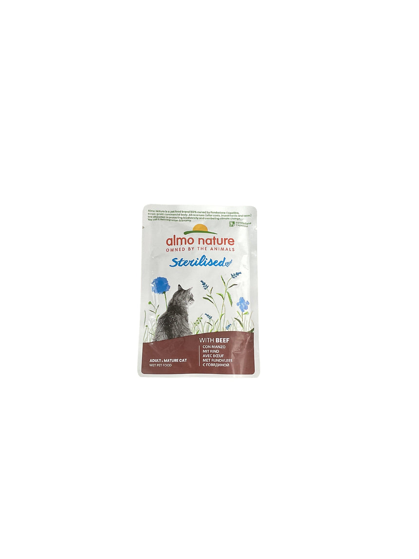 Almo Nature 牛肉貓濕糧 Pets Meals Almo Nature 