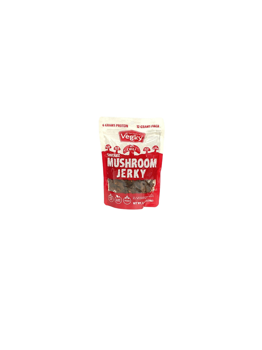Vegky 辣味蘑菇素牛肉乾 Dried Meat Vegky 