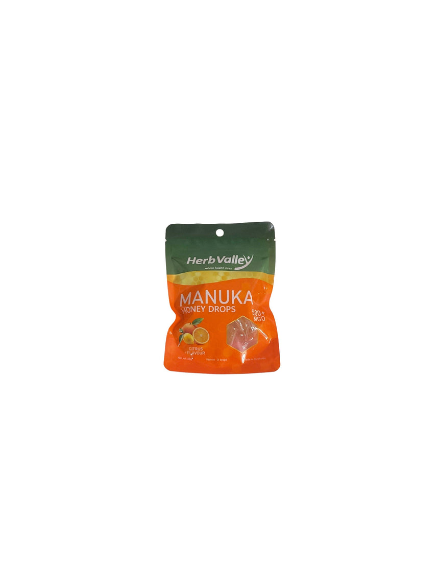 Herb Valley 柑橘蜂蜜潤喉糖 Hard Candies Herb Valley 
