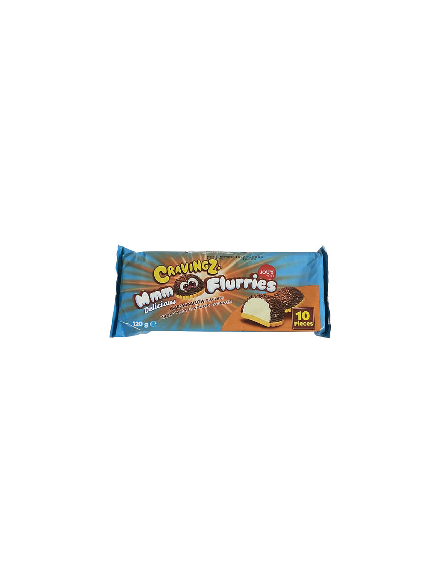 Cravingz Flurries 朱力碎棉花糖餅乾 Sweet Crackers Cravingz Flurries 