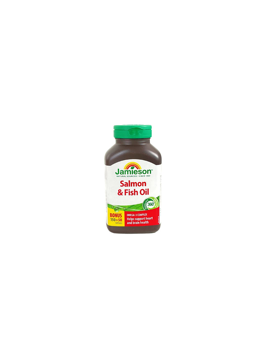 Jamieson 奧米加3三文魚魚油 Fish Oils & Omegas Jamieson 