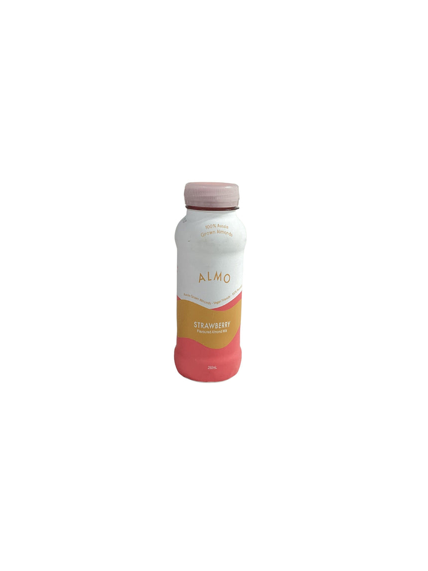 Almo 天然草莓加鈣杏奶 Dairy Drinks Almo 