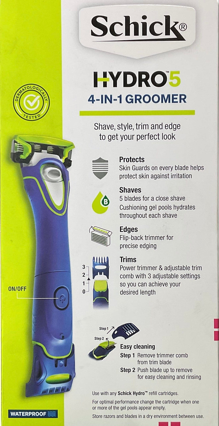 Schick 男4合1剃鬚刀套裝 Shaving Schick 