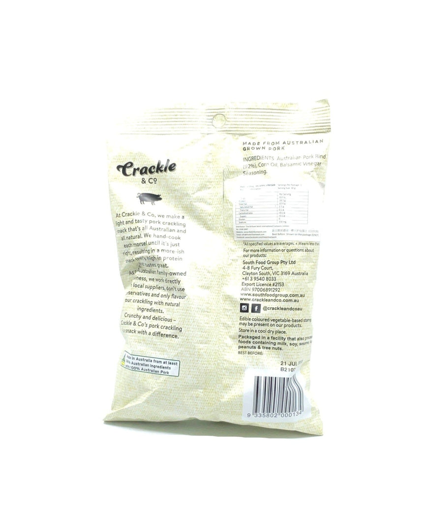 Crackle & Co 脆香香醋腩仔皮 Western Snacks Crackle & Co 