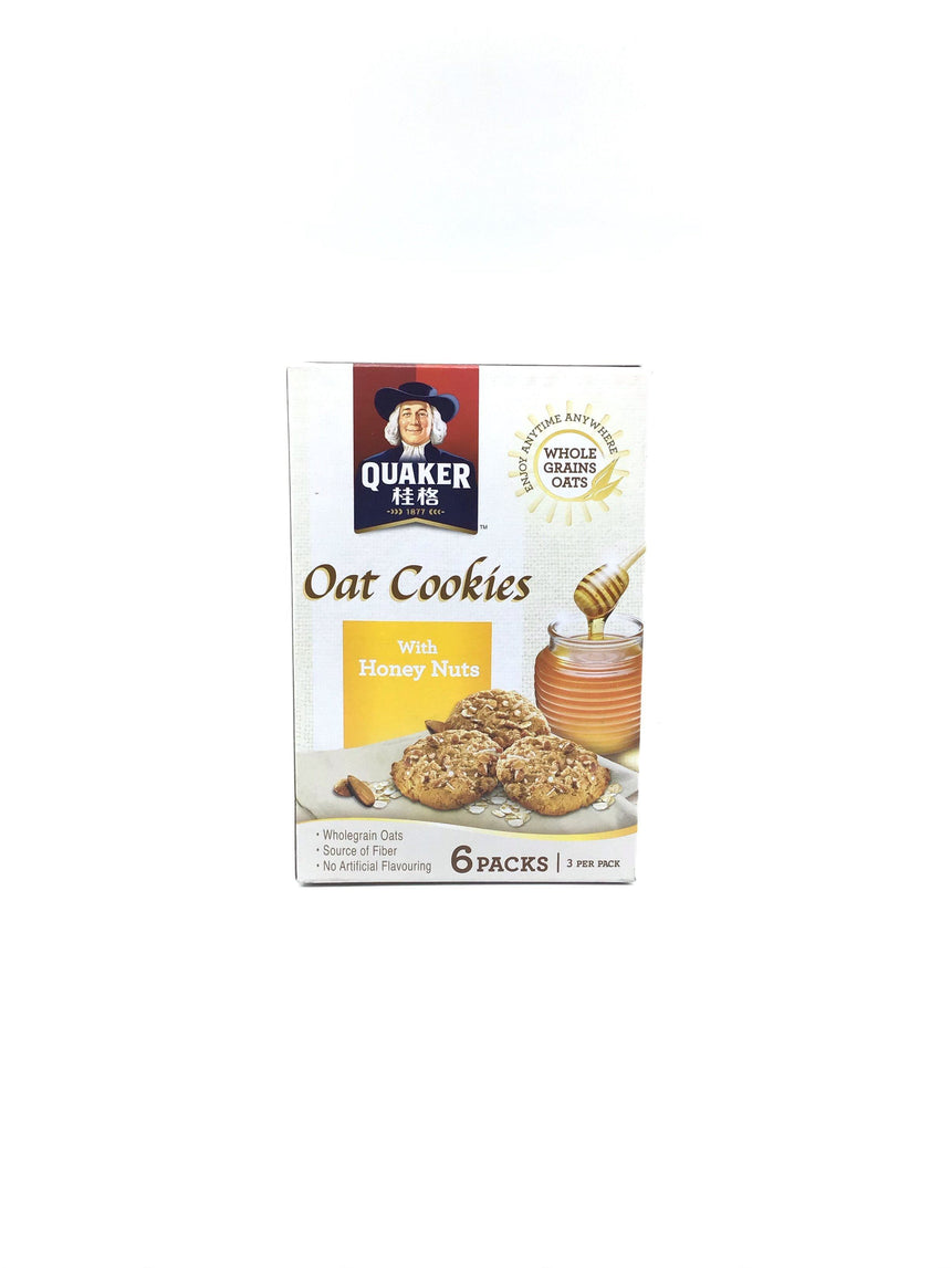 Quaker 蜜糖果仁燕麥曲奇 Asian Snacks Quaker 