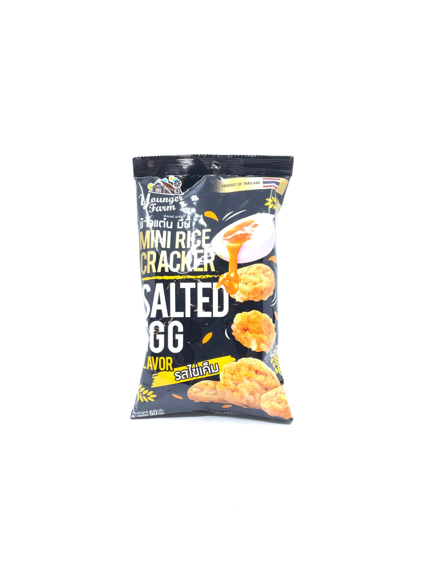 Younger Farm 鹹蛋味小米餅 Asian Snacks Younger Farm 